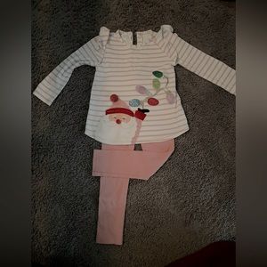 EUC Mud Pie Santa outfit
